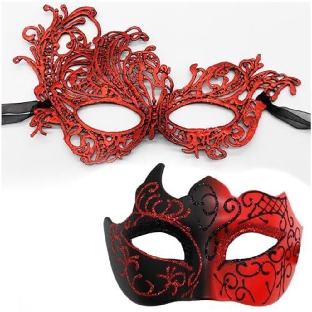 5179 Masquerade Mask Couple Masquerade Mask Venetian Mask for Halloween